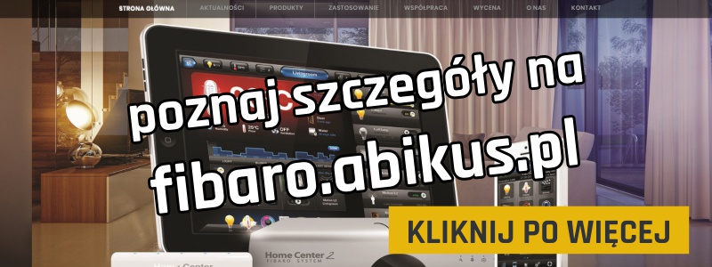 Reklama strony fibaro.abikus.pl