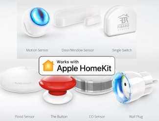 Urządzenia do sterowania domem Fibaro w wersji współpracującej z Apple HomeKit